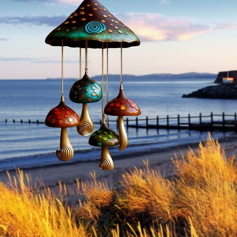 🎉LAST DAY 49% OFF⇝💞-🔥Mushroom Campanula Handmade  Art