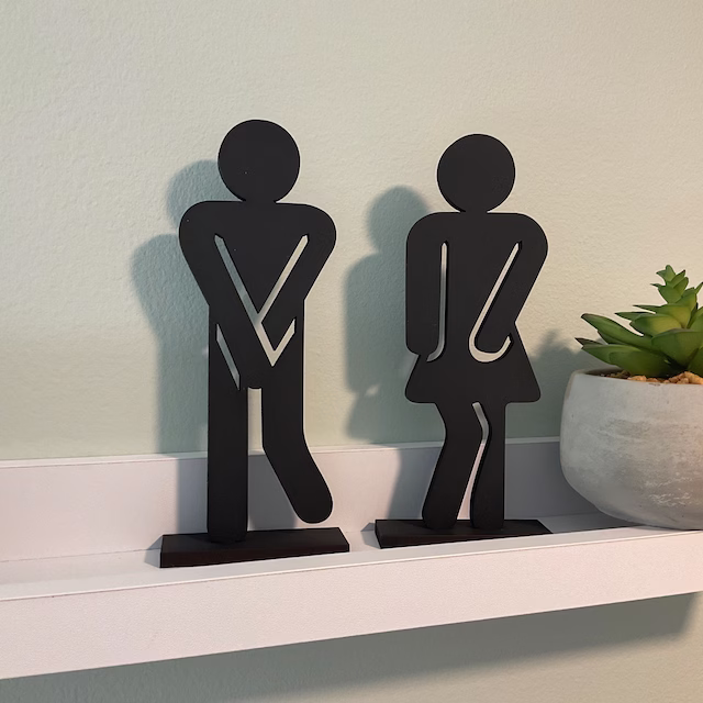 Funny Bathroom Signs
