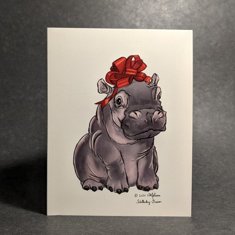 Animal Christmas Card Set(10 Pcs)