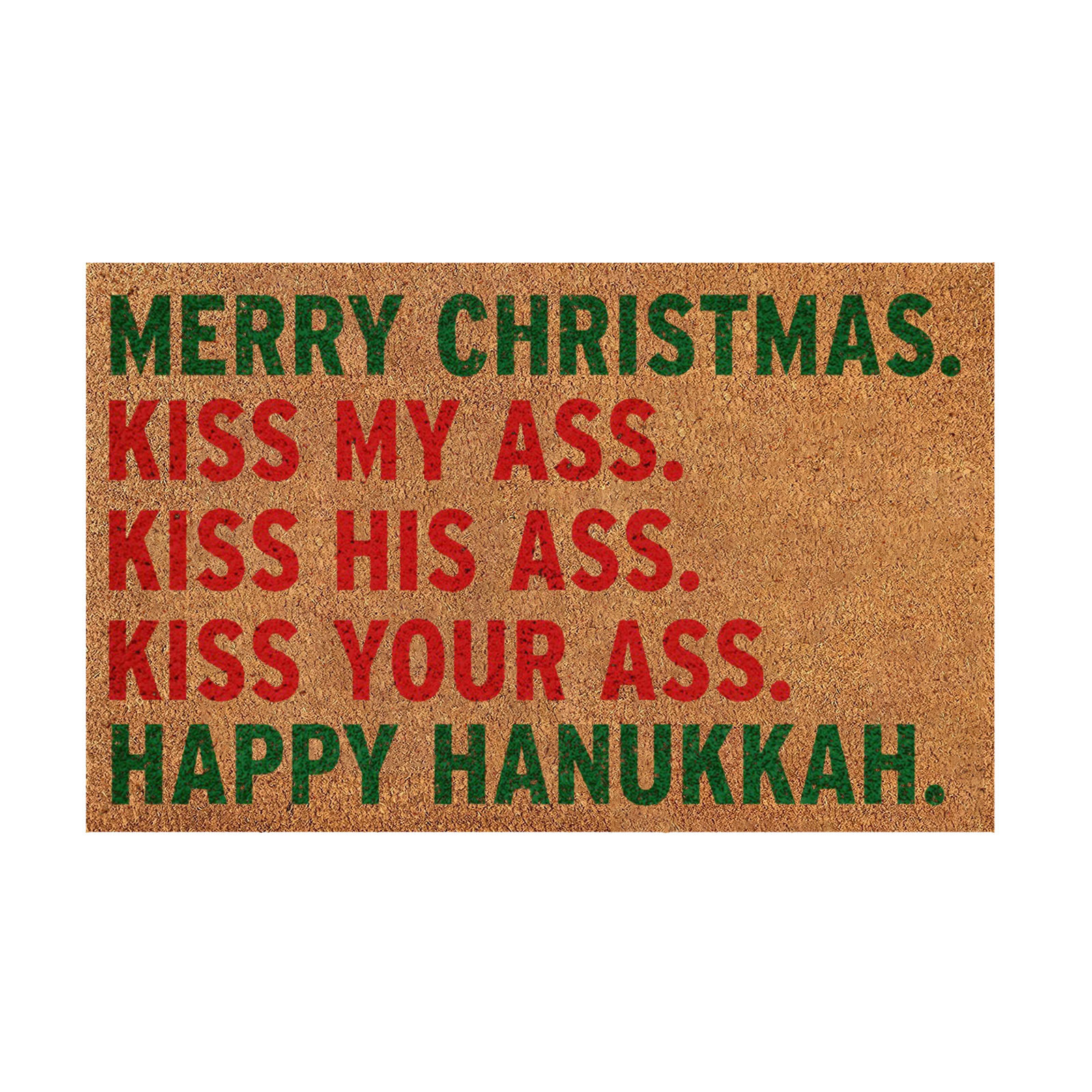 Funny Christmas Doormat