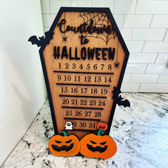 Halloween Advent Countdown Calendar📅