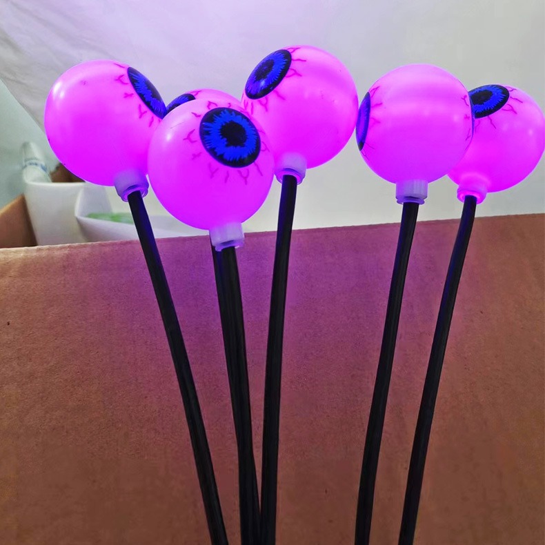 👻Halloween Per Sale - Outdoor Solar Scary Eyeball Lights