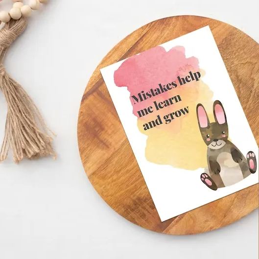 Children's Positive Affirmation Cards