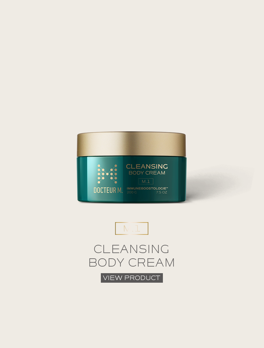 M.1  CLEANSING BODY CREAM