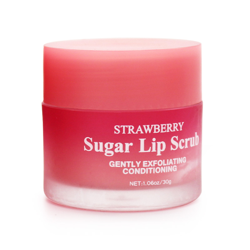 Pink Strawberry Sugar Lip Scrub