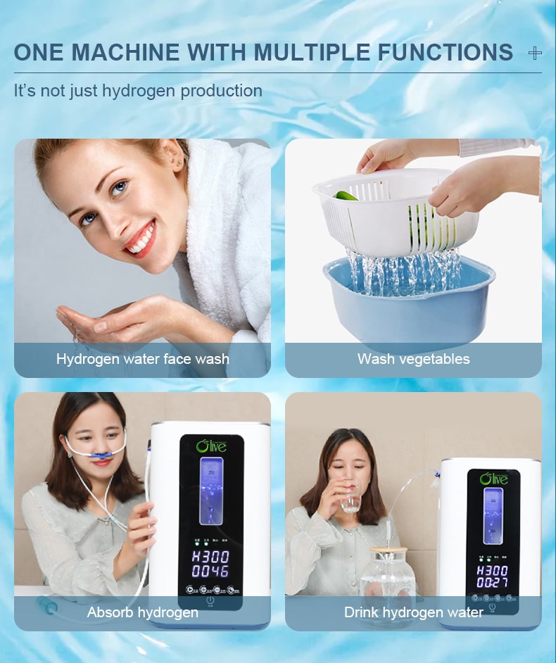 Le Angelique 2020 Hydra - Hydrogen Rich Water Bottle Generator + Gas  Inhaler, 1.6 PPM Max Concentration Molecular H2 Maker Machine, PEM  Membrane & SPE Technology Ionizer