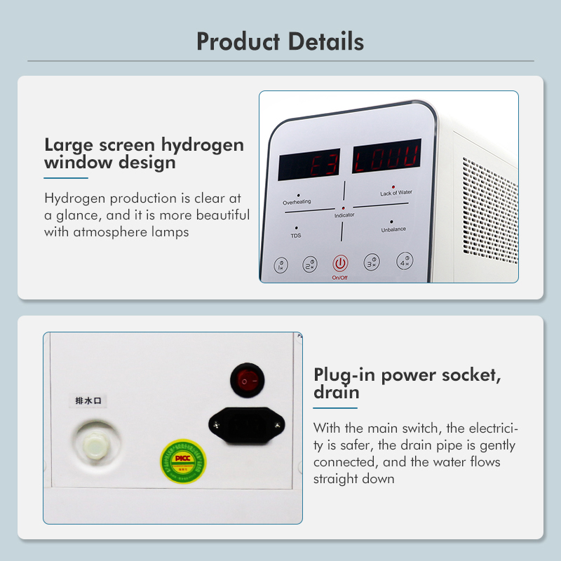  900 ML Hydrogen Inhaler Hydrogen Generator 