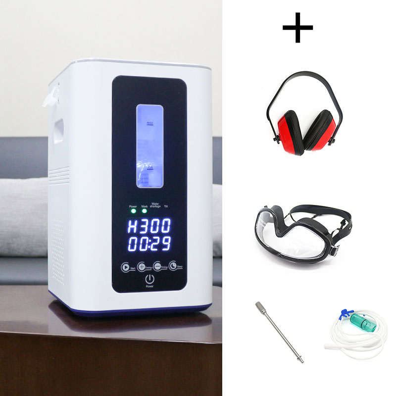 Portable Hydrogen Gas Inhalation 600ml Hydrogen Water Generator Maker High Flow Hydrogen Breathing Machine For People healthy