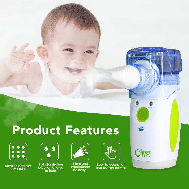 OLV-NO1 Portable Inhaler Mesh Nebulizer for infants Adult