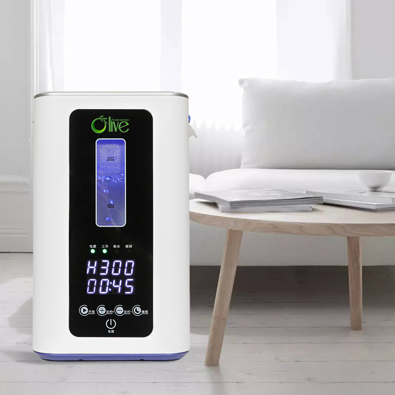 300ml 600ml Hydrogen Inhalation Machine Hydrogen Oxygen Generator For Home Breathing