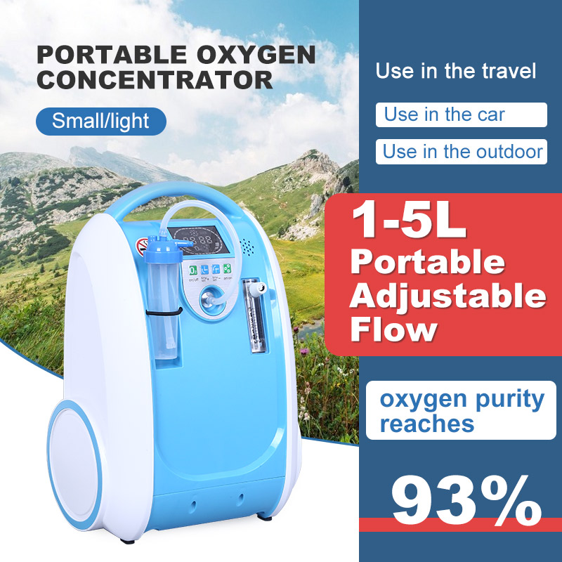 1-5l/min Portable Oxygen Concentrator