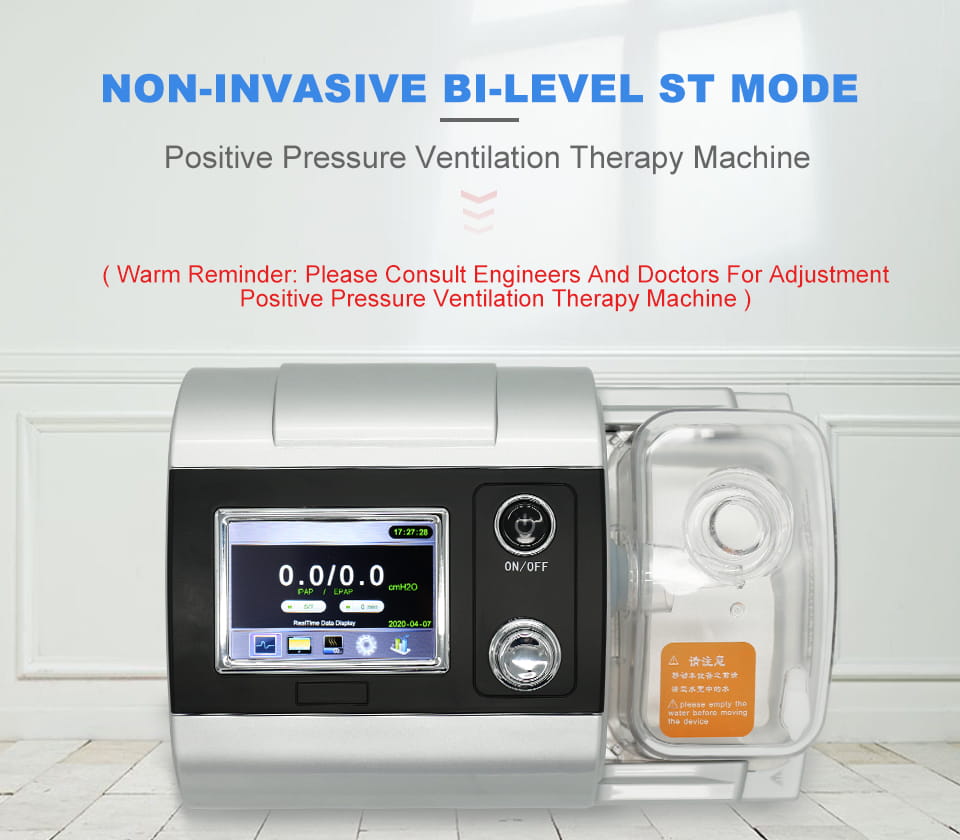 Portable Bipap Machine Ventilator for Medical Home Care Ventilator