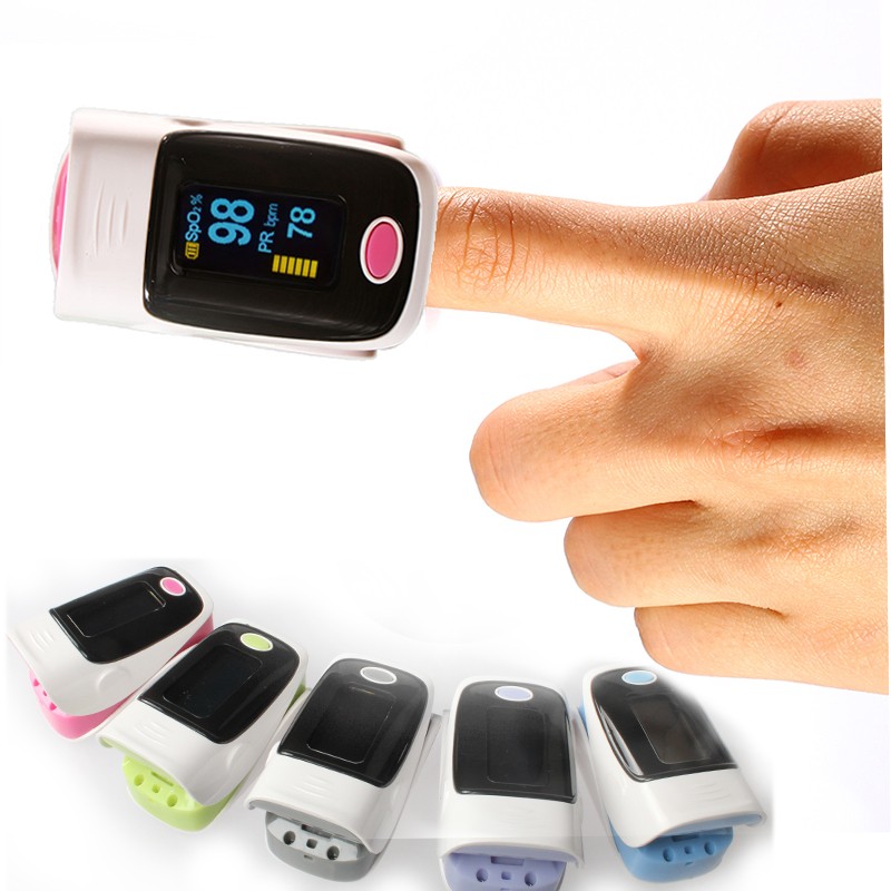 Spo2 Oxygen Pulse Portable Handheld Finger Pulse Oximeter