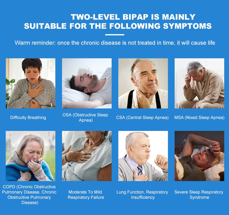 OLV-DS7 Portable Auto Bipap machine With Dual-level ST 25