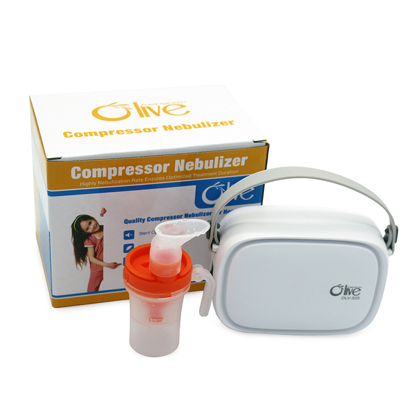 OLV-S05 COMPRESSED MEDICAL  INHALER NEBULIZER WITH NEBULIZER KIT