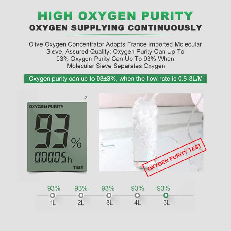 5 LITER MEDICAL GARDE OXYGEN CONCENTRATOR 