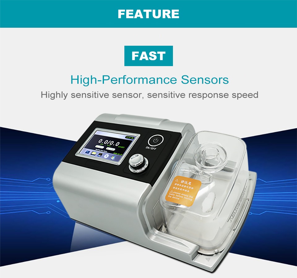 Portable Bipap Machine Ventilator for Medical Home Care Ventilator