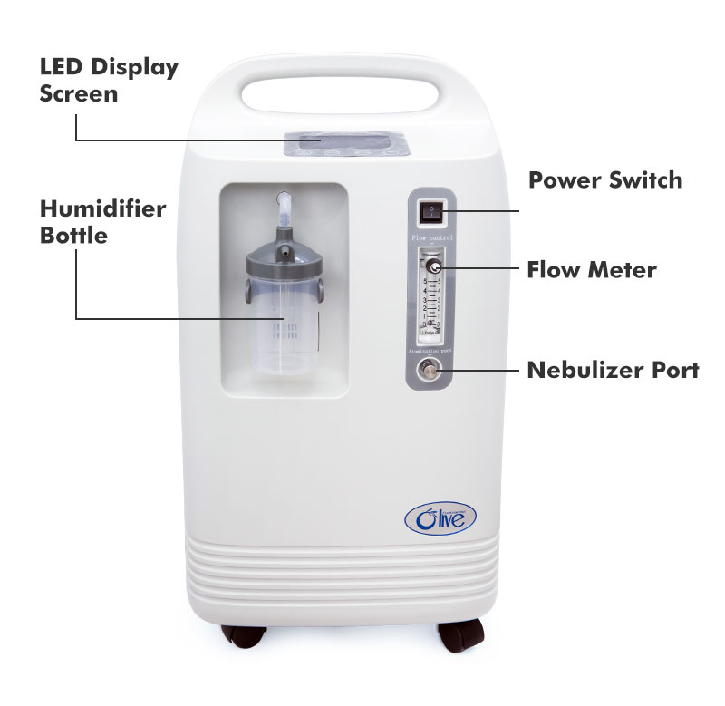 1-10L ADJUST HIGH PURITY OXYGEN-CONCENTRATOR FOR HOME AND HOSPTIAL