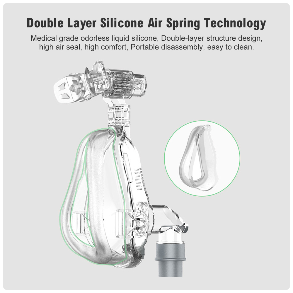 full face mask for cpap bipap machine