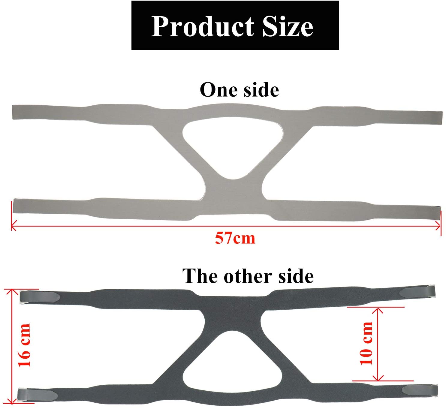 Standard CPAP Mask Headgear for Fixing the Mask