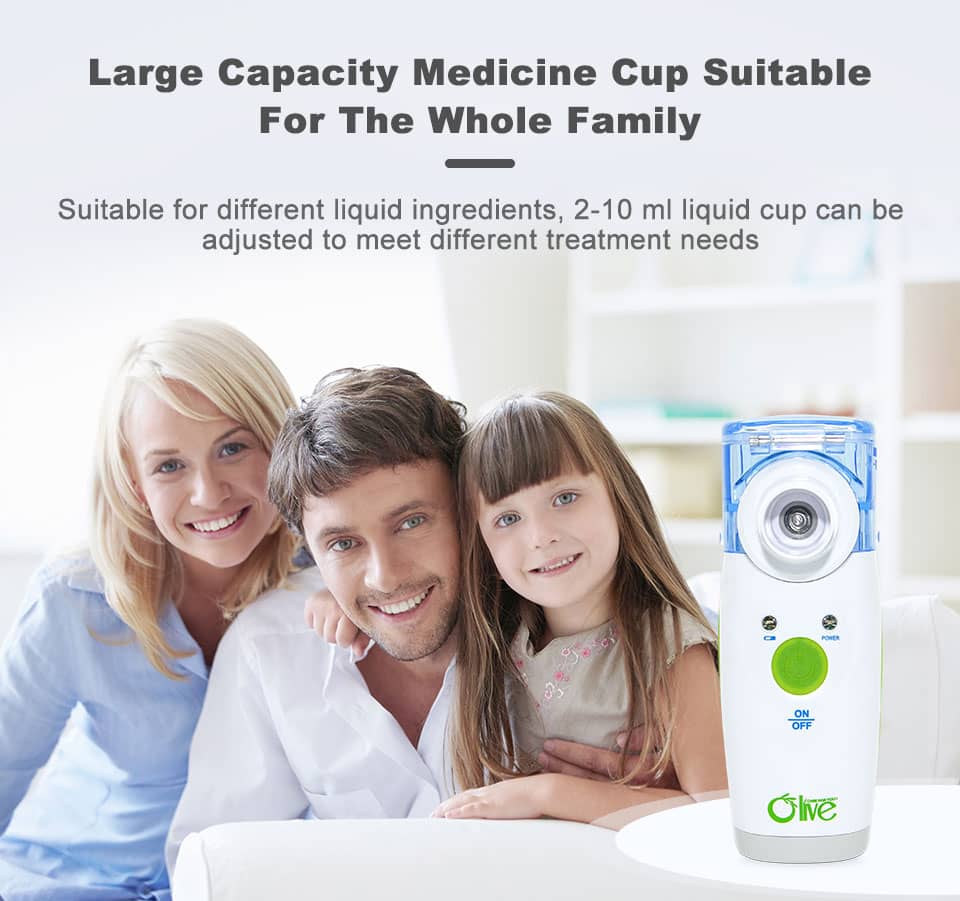 OLV-NO1 Portable Inhaler Mesh Nebulizer for infants Adult