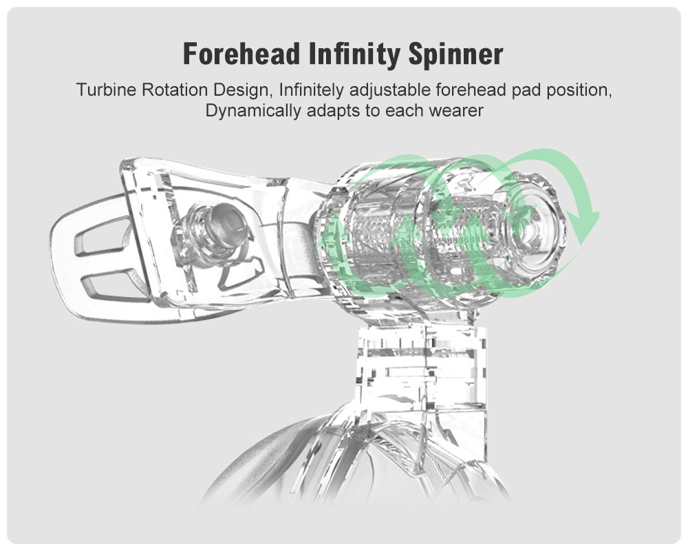 full face mask for cpap bipap machine
