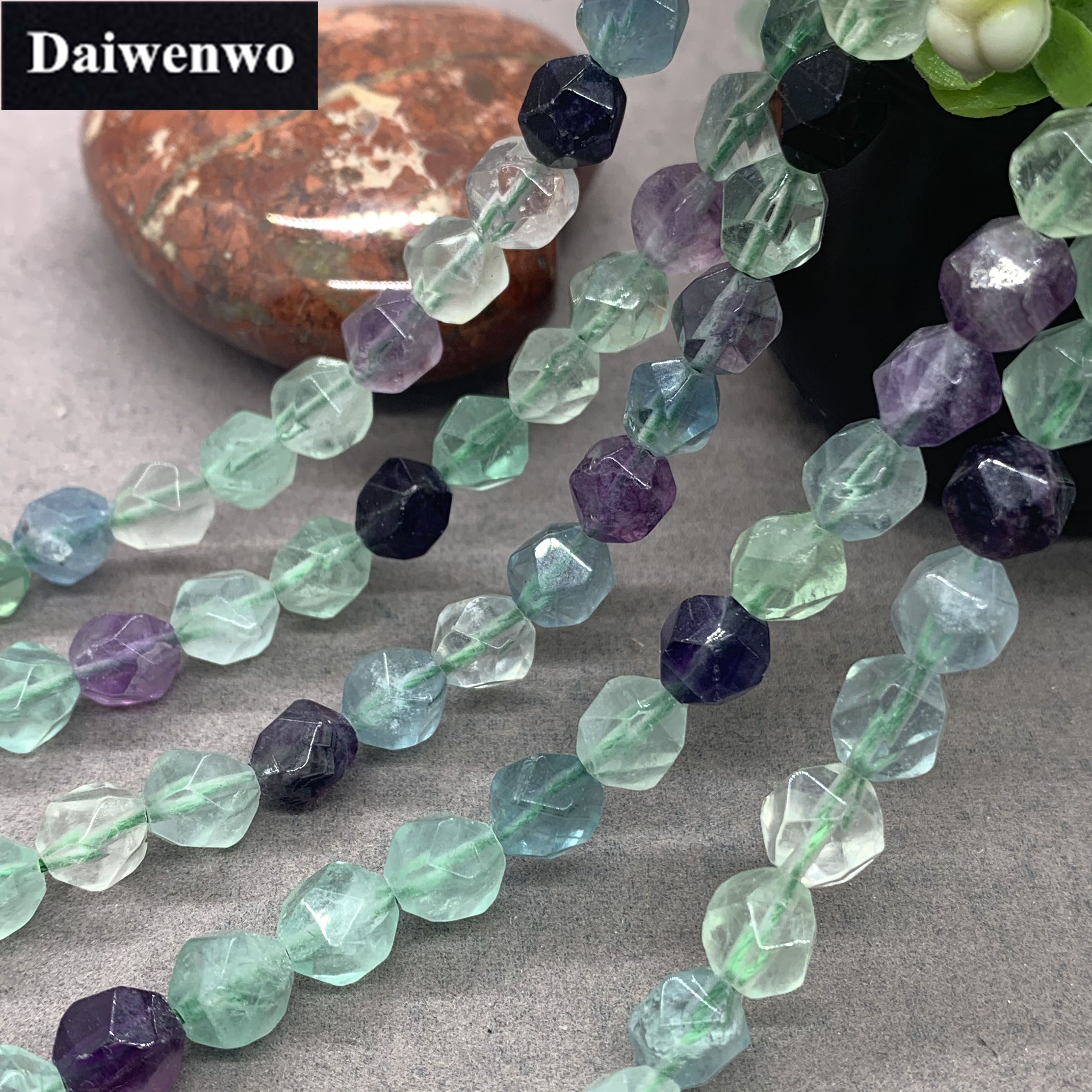 Size 10-14mm Sold by 15 Inch Strand Hole 0.8mm Rainbow Fluorite Nuggets Beads Natural Gemstone Loose Beads