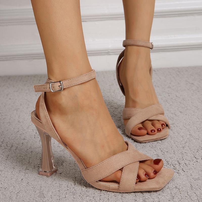 Ankle-strap Heel Sandals-BETTERSHOES