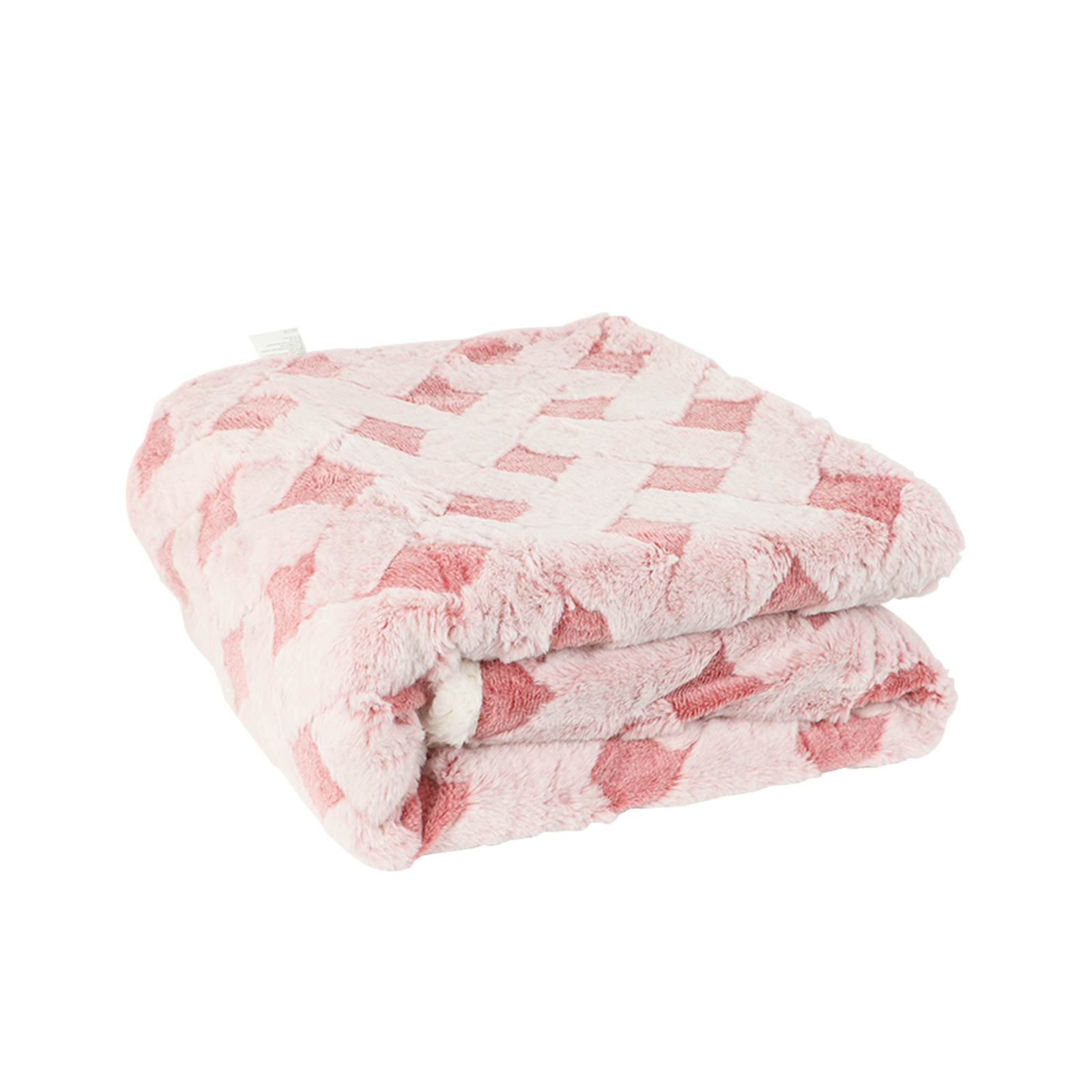 PINK FLEECE COZY SOFT BLANKETS, WITH TWO PILLOWCASE, 51*63 INCHES.