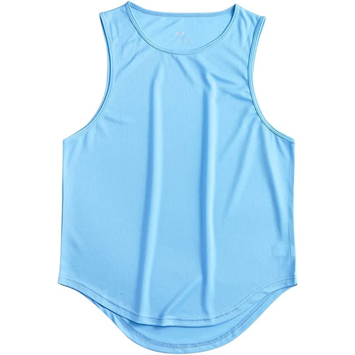 Mesh Tank Top Shirt Fitted Quick Drying Sleeveless Sport Shirts