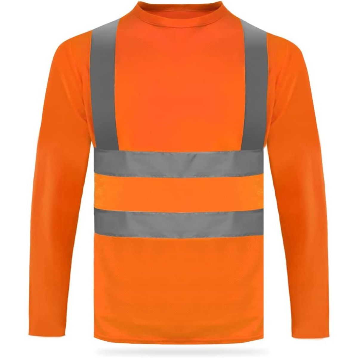 Long Sleeve High Vis Reflective Safety Mesh Quick Dry T Shirts