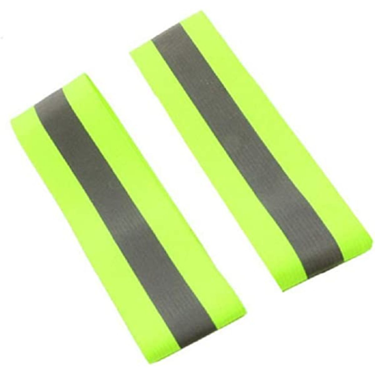2 Pack Hi Vis Reflective Elasticated Armbands for Running Cycling