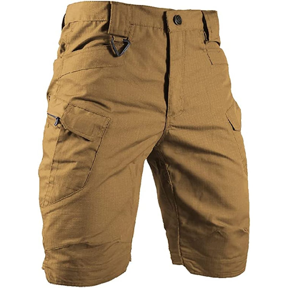 Men's Tactical Cargo Shorts with 10 Pockets for Hiking