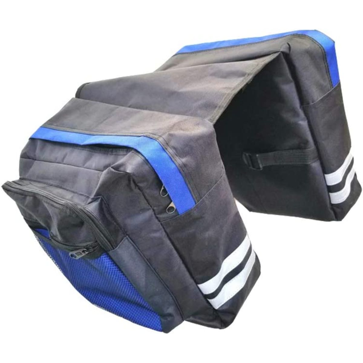 Cycle Rear Seat Bag 50L Storage Pouch with Reflective Strips