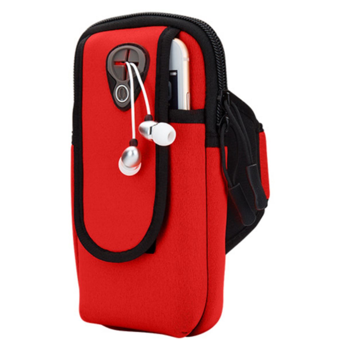 Phone Armband with Headphone Slot for Running