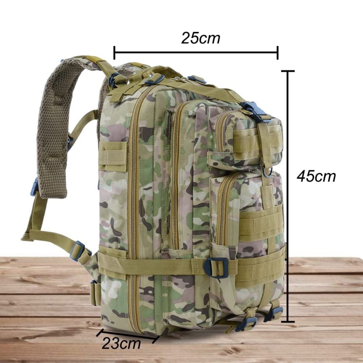 Military Tactical Backpack Molle 30L Army Assault Pack for Men