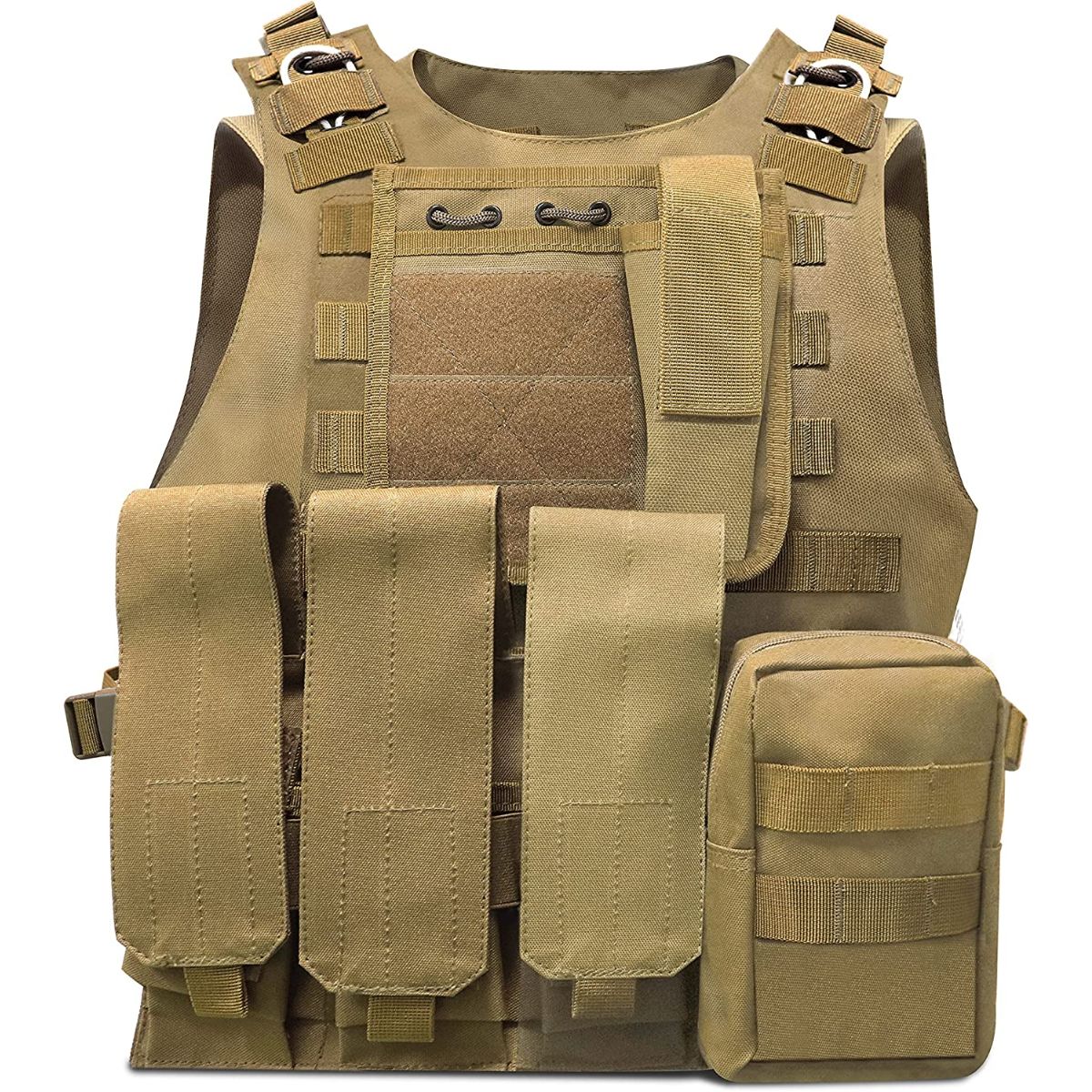 Tactical Airsoft Vest 1000D with Quick Release for Games Training