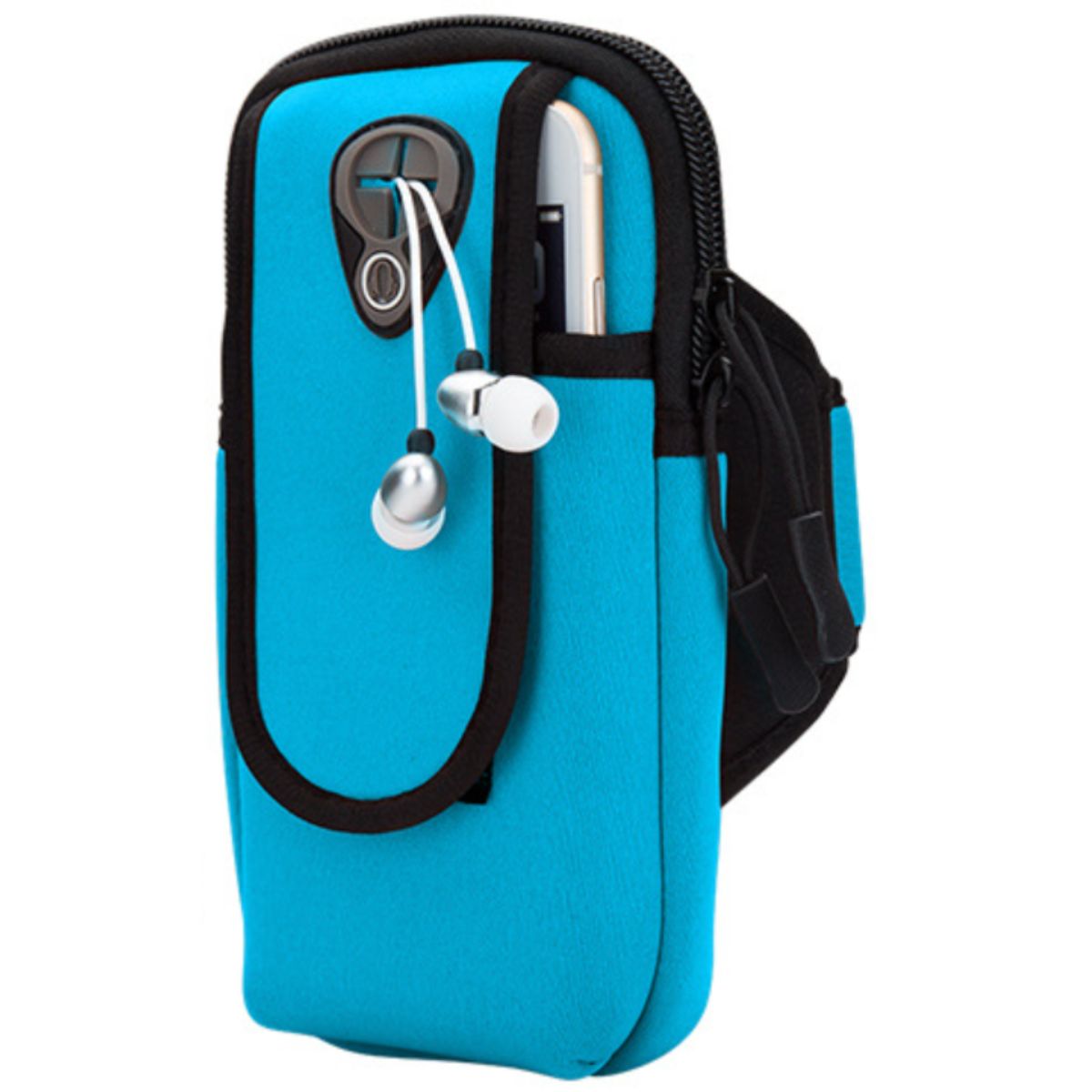 Phone Armband with Headphone Slot for Running