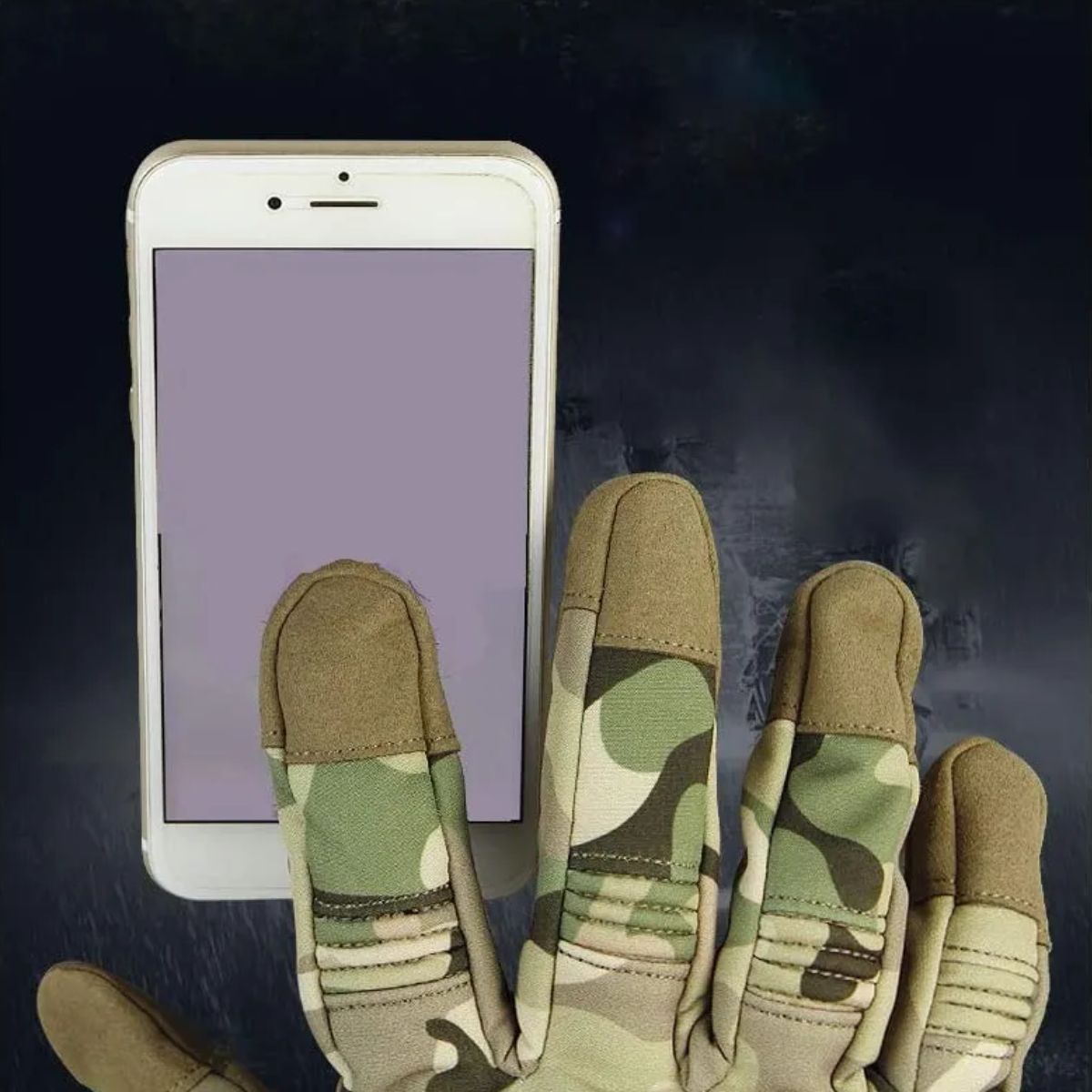 Full Finger Combat Gloves with Flexible Touch Screen