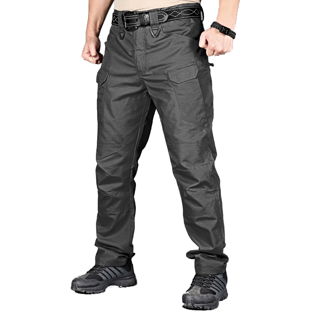 S-4XL Tactical Pants Waterproof Slim Fit Multi Pockets Anti-stain Tactical  Black Cargo Pants Men Military Tactical Cargo Pants, Men's Fashion,  Bottoms, Jeans on Carousell
