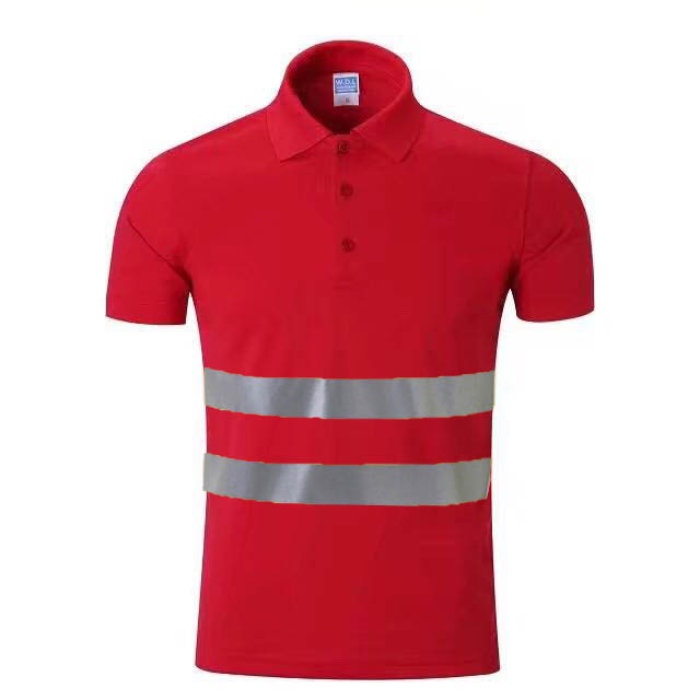 High Visibility Breathable Security Polo Shirt - Various Colors