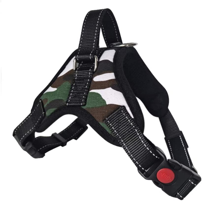 Reflective No Pull Harness with Handle for Medium Large Dog