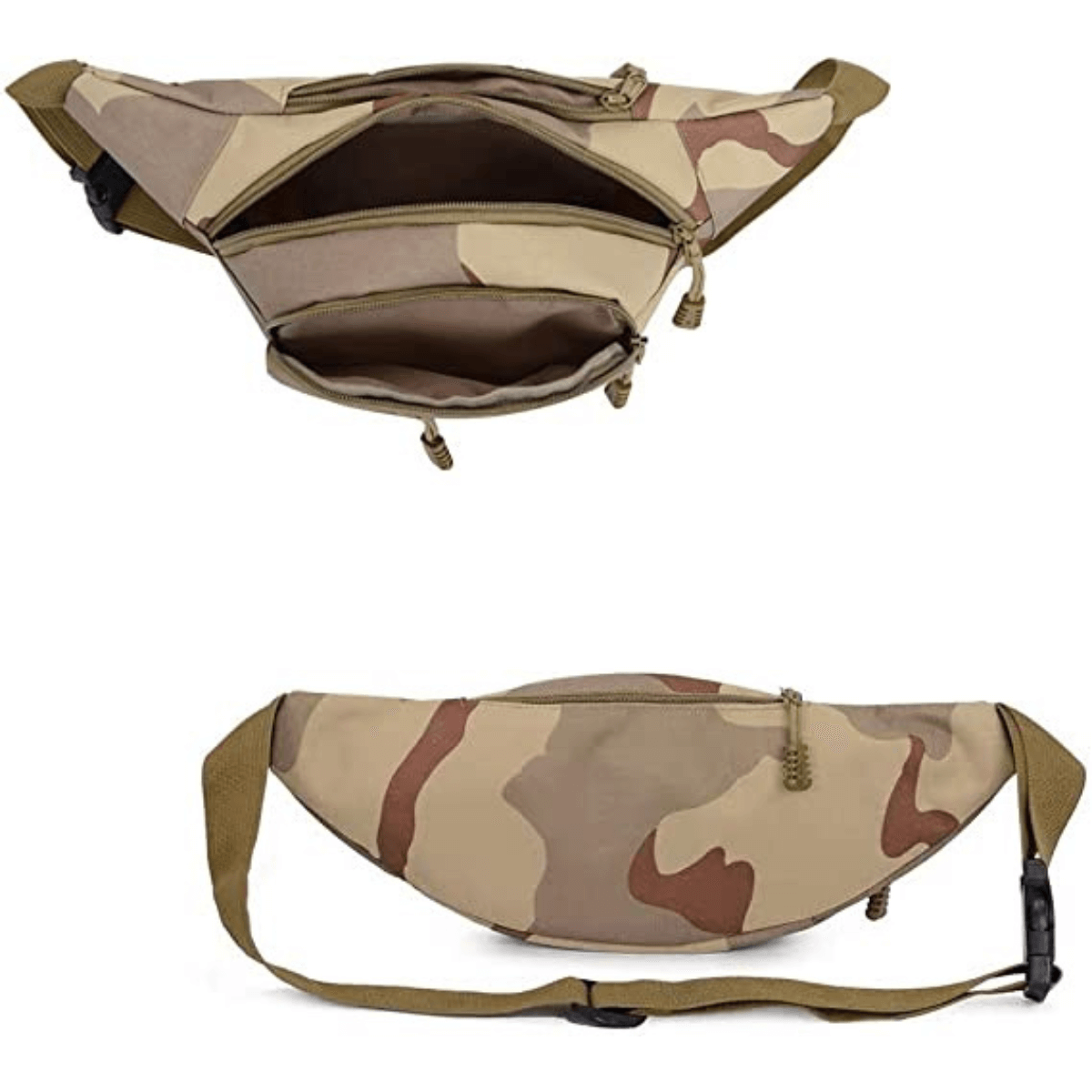 Adjustable Tactical Sling Bag with Quick-Release Buckle