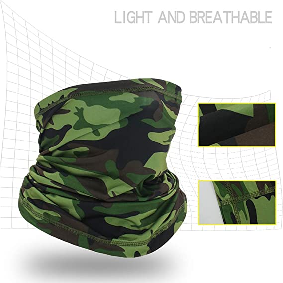 Face Shield Headband Multifunctional Bandana with UV Protection