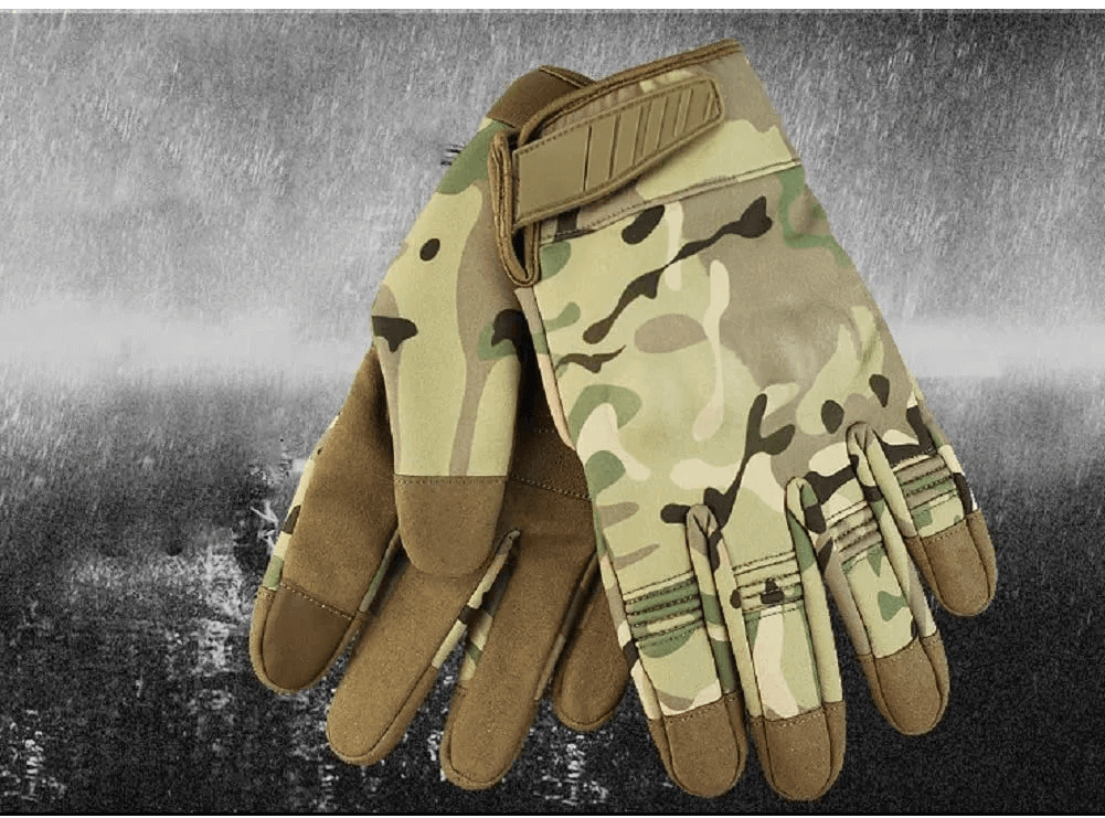 Full Finger Combat Gloves with Flexible Touch Screen