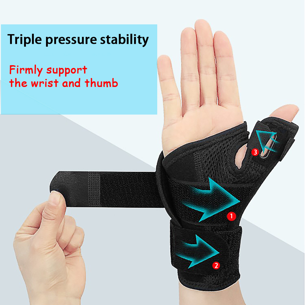 Carpal Tunnel Wrist Brace Both Left and Right Hand Support for Injuries Sprains Arthritis Tendinosis Sport Fits