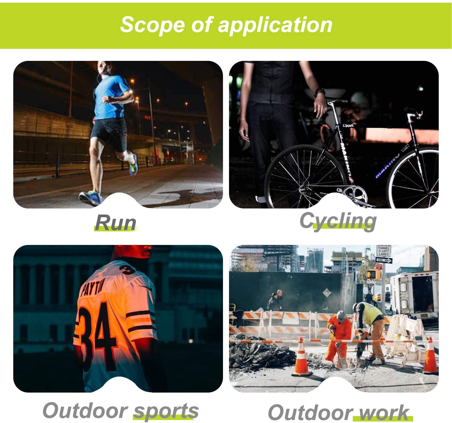 HYCOPROT High Vis Reflective T Shirt Short Sleeve Safety Mesh Quick Dry Shirts (Medium, Yellow-1)