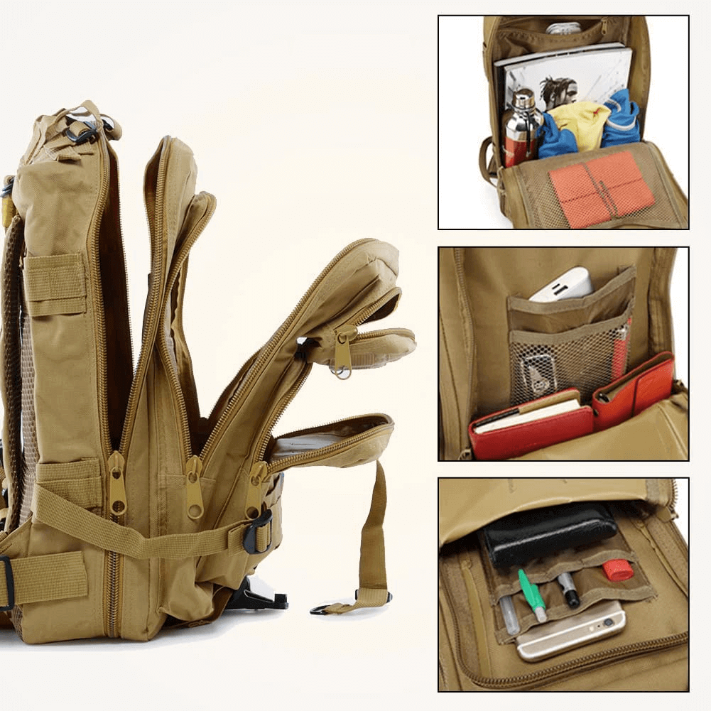 Military Tactical Backpack Molle 30L Army Assault Pack for Men