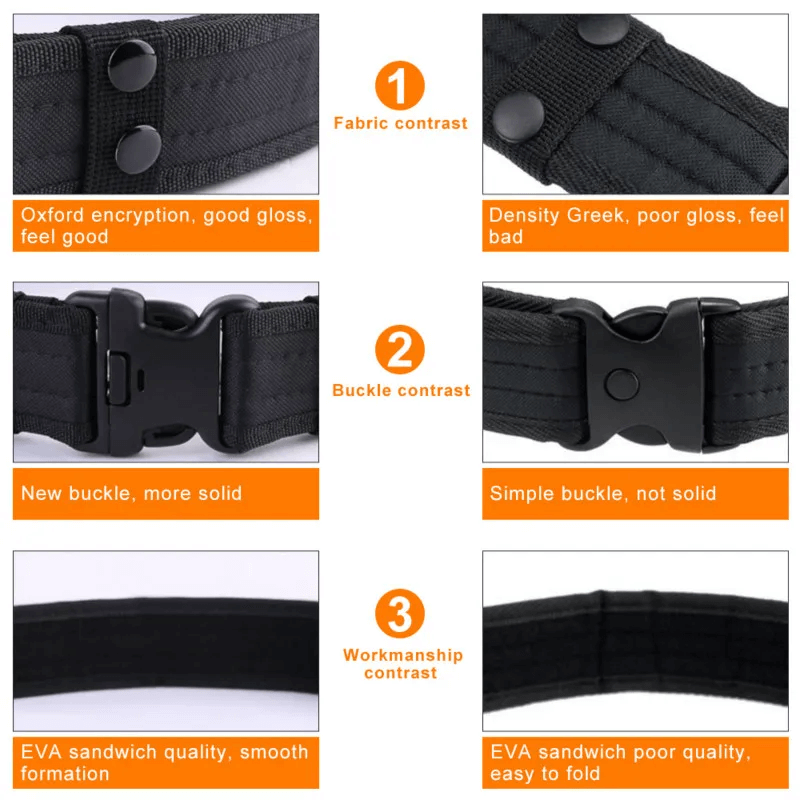 Military Tactical Belts Quick Release Canvas Waistband 8 Colors