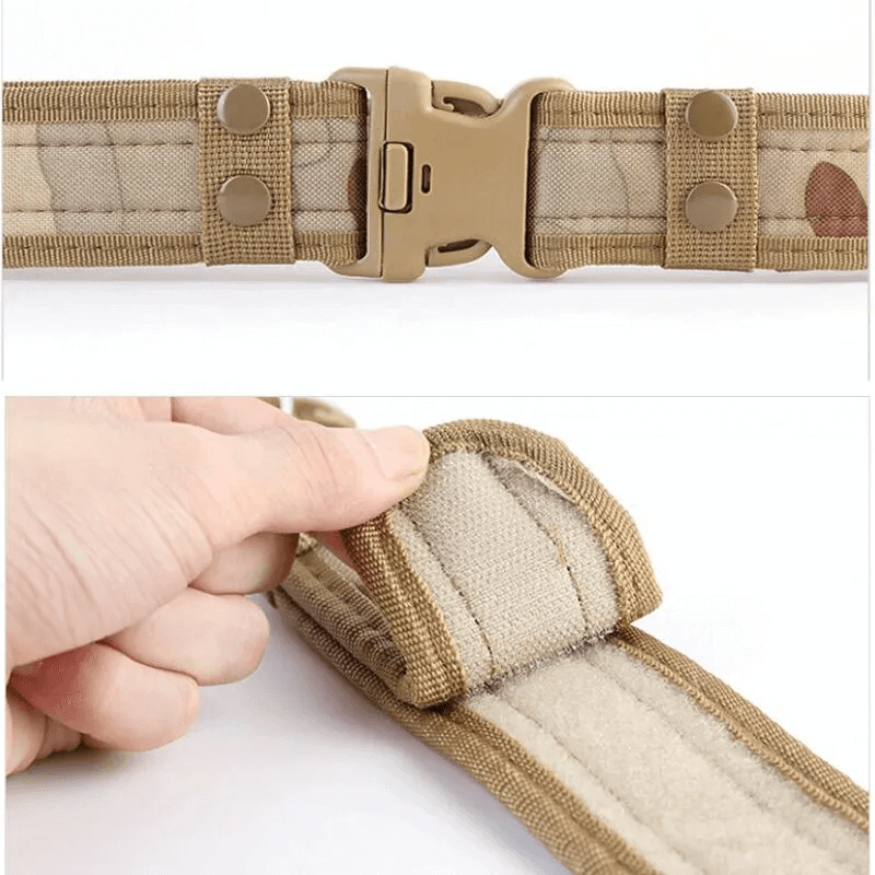 Military Tactical Belts Quick Release Canvas Waistband 8 Colors